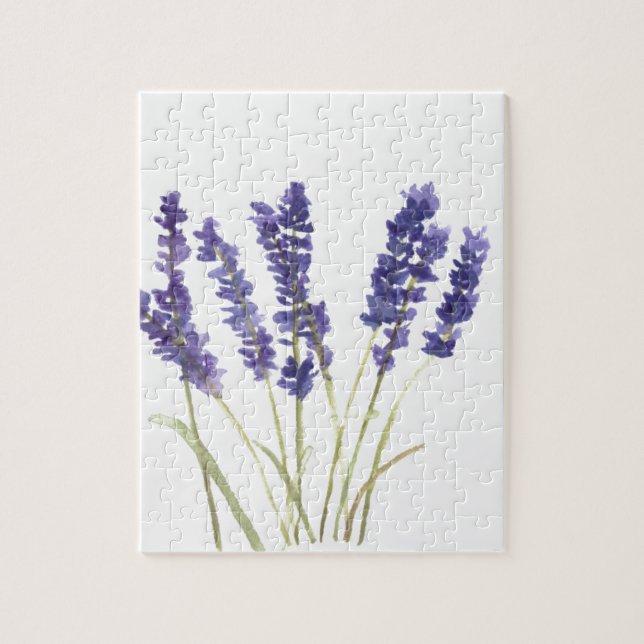 Lavender Blavender fransk lavender Pussel (Vertikal)
