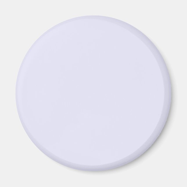 Lavender/blekviolett E6E6FA - alternativ för att l Magnet (Framsidan)