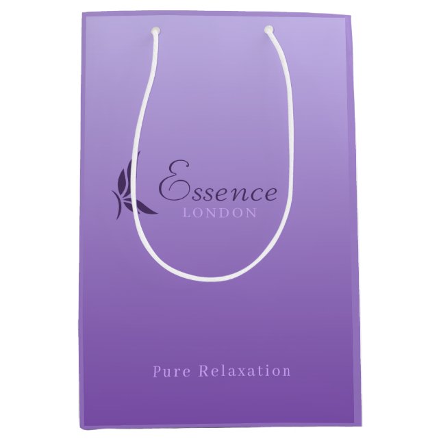 Lavender Bliss Anpassningsbar Spa Gift Bag (Framsidan)