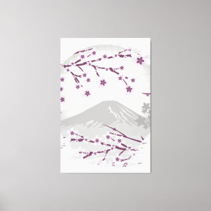 Lavender Blommar Canvastryck