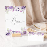 Lavender blommigt nio-Bordsnummer Bordsnummer<br><div class="desc">Lavender blommigt nio-Bordsnummer. Matchande objekt är tillgängliga.</div>