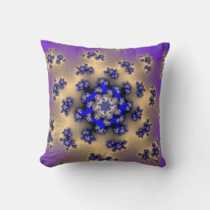 Lavender Blommigt Sprinkles Kudde