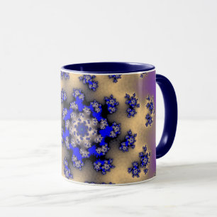 Lavender Blommigt Sprinkles Mugg