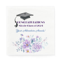 Lavender Blommigt Studenten