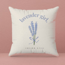 Lavender Blommigt Watercolor Illustration
