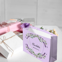 Lavender blommor violett bridesmaid