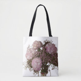 Lavender Bloom Blommigt Toit Bag Tygkasse