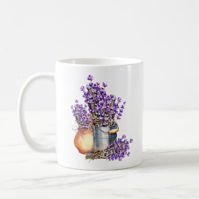 Lavender Bloom Mug Kaffemugg (Vänster)
