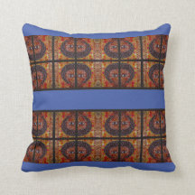 Lavender Blue Accent etiopian Traditional Throw