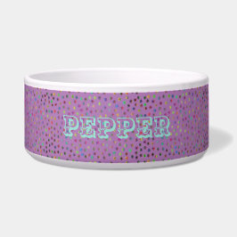 Lavender & Blue Pet Bowl