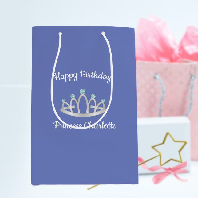 Lavender Blue Princess Tiara Birthday (Skapare uppladdad)