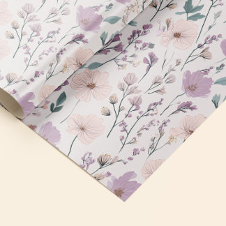 Lavender & Blush Meadow Presentpapper
