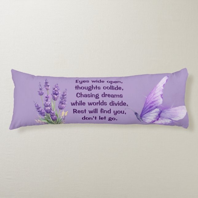 Lavender Body Pillow Kroppskudde (Framsidan)