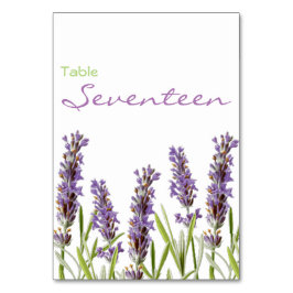 Lavender Bordsnummer