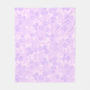 Lavender Botanical II Fleecefilt