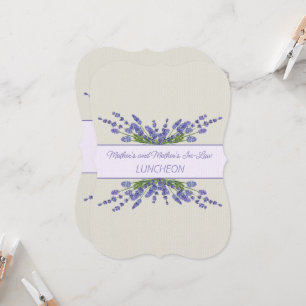 Lavender Bouquets Mors dag Mor, rättspraxisen Inbjudningar