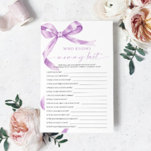 Lavender Bow Vem vet mamma bäst spel