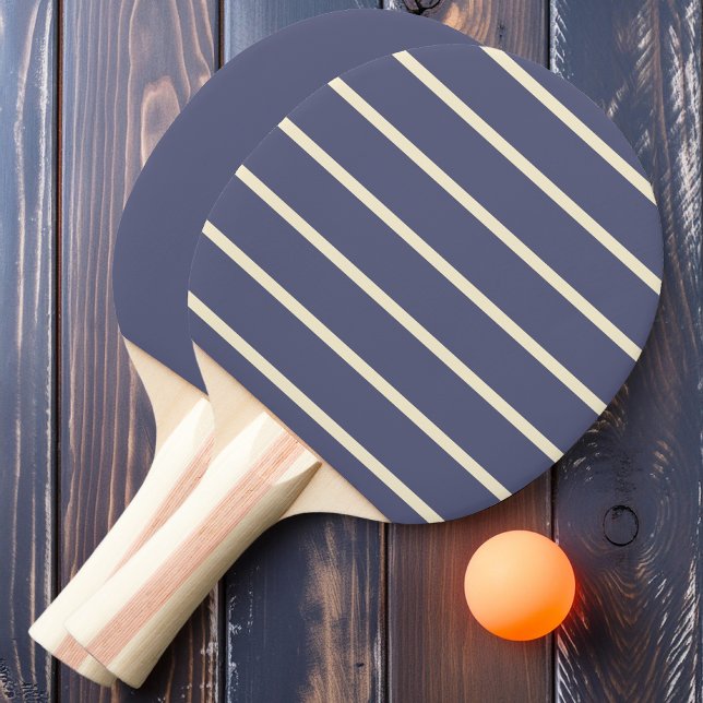 Lavender Breeze Stripe och Solid Pingisracket (Skapare uppladdad)