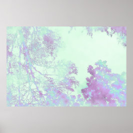 Lavender Broadleaf Mist Poster