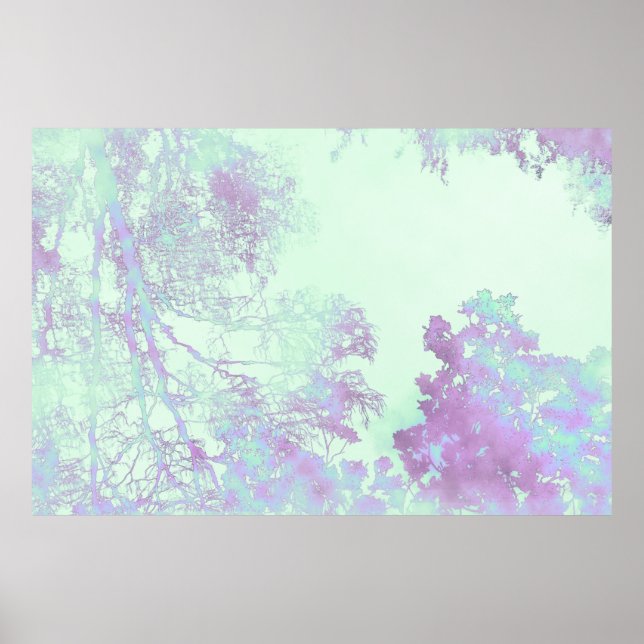 Lavender Broadleaf Mist Poster (Framsidan)
