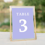 Lavender Bröllop Bordsnummer<br><div class="desc">Bordsnummer i Bright lavender bröllop. Anpassa numret och lägg till så många bord som du behöver. Om du vill ha fler matchande produkter kontrollerar du våra samlingar.</div>