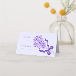 Lavender Bröllop Placeringskort