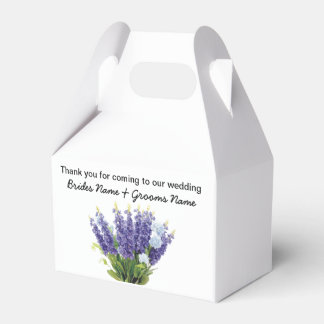 Lavender Bröllop Souvenirs Keepsakes Giveaways Presentaskar