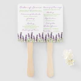 Lavender Bröllopsprogram