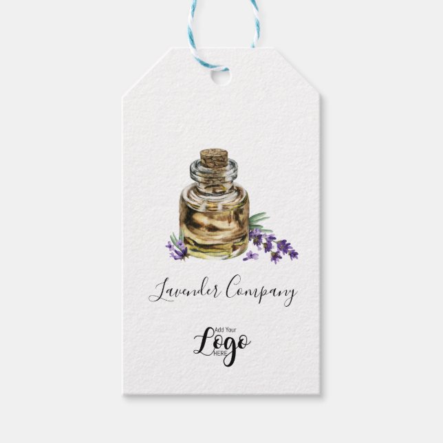 Lavender Business  Appreciation Client Customer Gi Presentetikett (Framsidan)