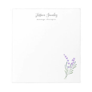 Lavender Business Namn Anteckningsblock
