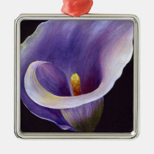 Lavender Calla Lily Julgransprydnad Metall