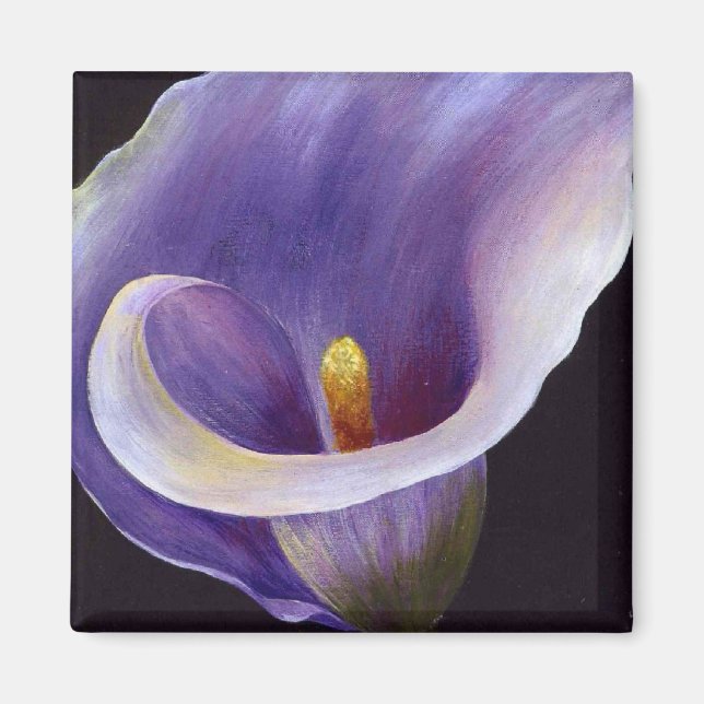 Lavender Calla Lily Magnet (Framsidan)