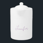 Lavender Calligraphy Elegant Plain Simple Namn<br><div class="desc">Den här produkten var mycket bra och jag kärlek hur lätt det är att anpassa designen. Utformningen var mycket enkel,  så jag är väldigt glad när jag skapar.</div>
