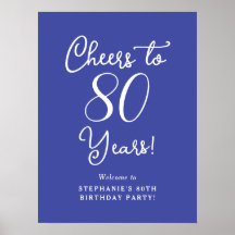 Lavender Cheers till 80 års födelsedag Välkomna