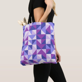 Lavender Chevrons Shuffle Tygkasse