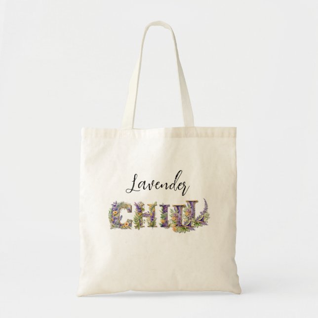 Lavender Chill Tygkasse (Framsidan)