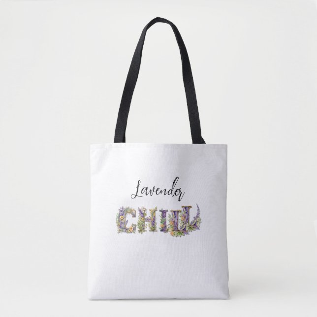 Lavender Chill Tygkasse (Framsida)