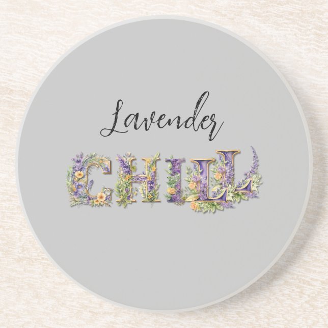 Lavender Chill Underlägg (Framsidan)