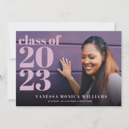 Lavender class 2022 Photo Studenten annons Meddelande