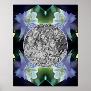 Lavender Clematis Flower Skapar ditt eget foto Poster
