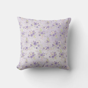 Lavender Countryside Flowers Kudde