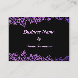 Lavender Deco Visitkort
