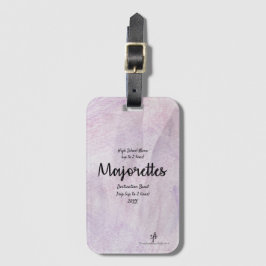 Lavender Delite Majorettes Band Resa Bagagebricka