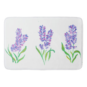 Lavender Design Bath Mat Badrumsmatta