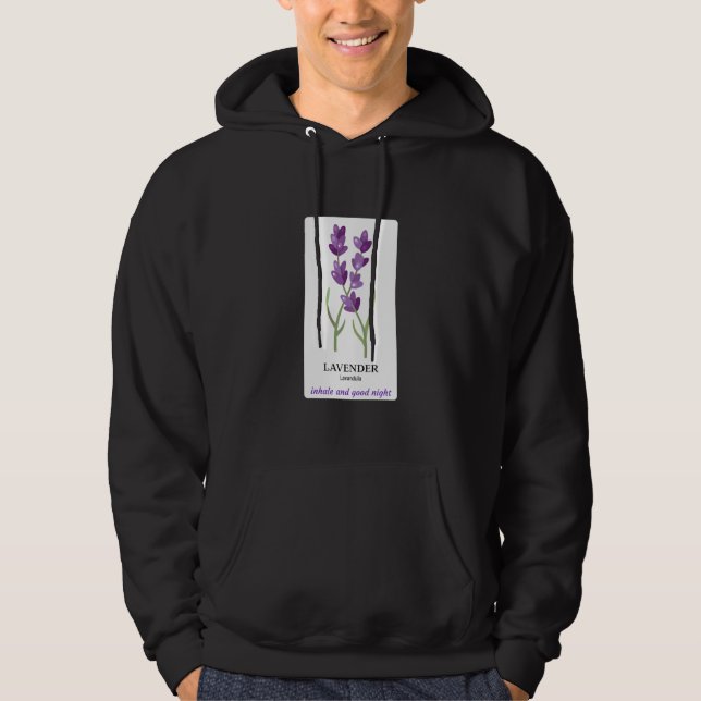 Lavender Doterra Hoodie (Framsida)