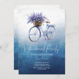 Lavender Dreams, Blommigt Bicycle Pension Party Inbjudningar