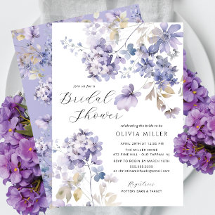 Lavender Dreams Inbjudningskort för möhippa