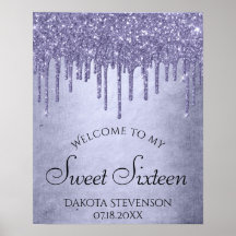 Lavender Drip Sweet 16 Party | Skript för Lila Chi