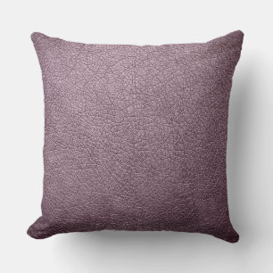 Lavender Elegant Leather Kudde