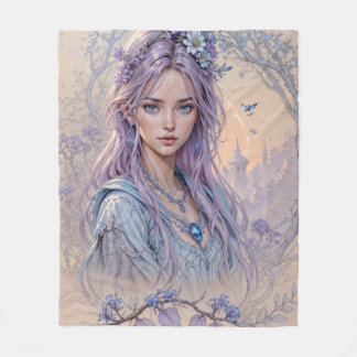 Lavender Enchantment Fleecefilt